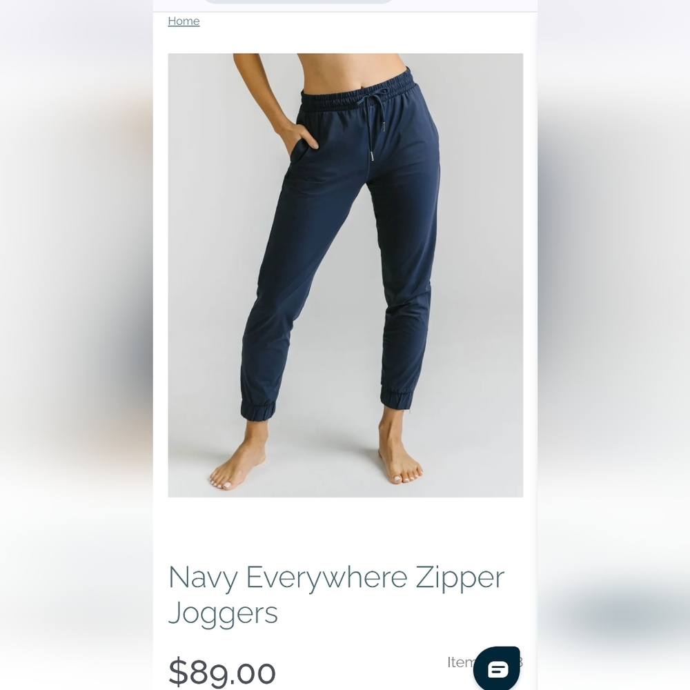 NAVY EVERYWHERE JOGGER